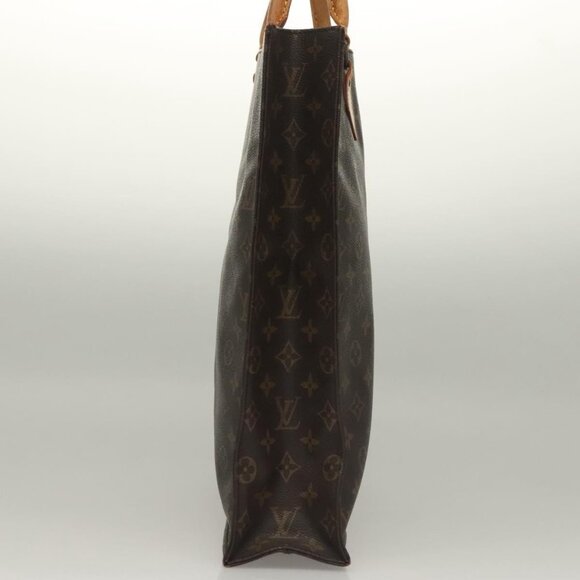 LOUIS VUITTON Monogram Sac Plat Hand Bag M51140 LV Auth 135616 - Picture 5 of 16